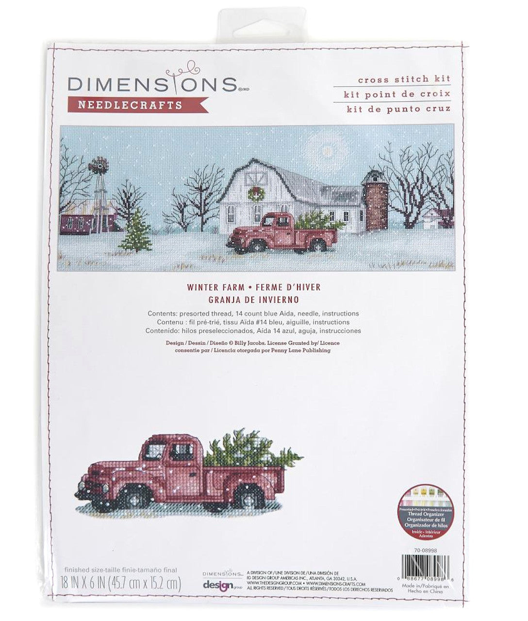 Winter Farm - Cross Stitch Kit