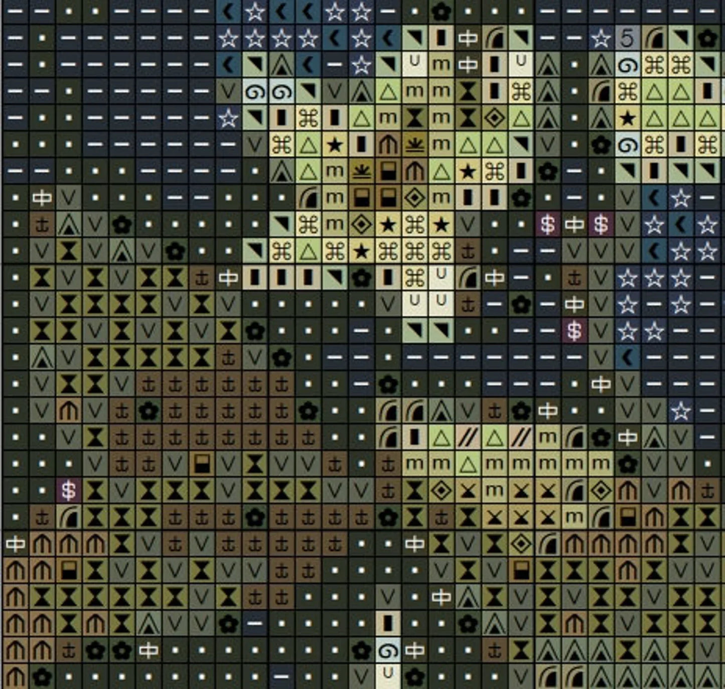 Tree Of Life By William Morris Cross Stitch Pattern , Famous Paintings ,X Stitch , Instant Download , Pdf Format