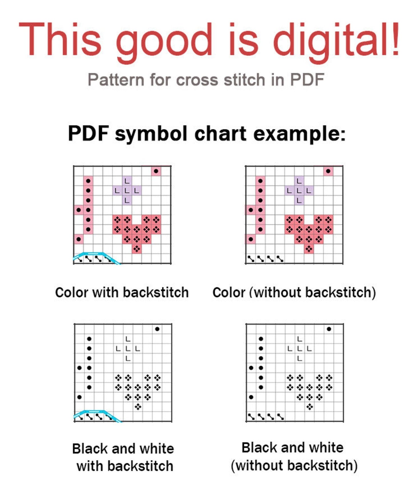 Cross Stitch Pattern Merry Gingerbread Christmas DMC Chart Printable PDF Instant Download