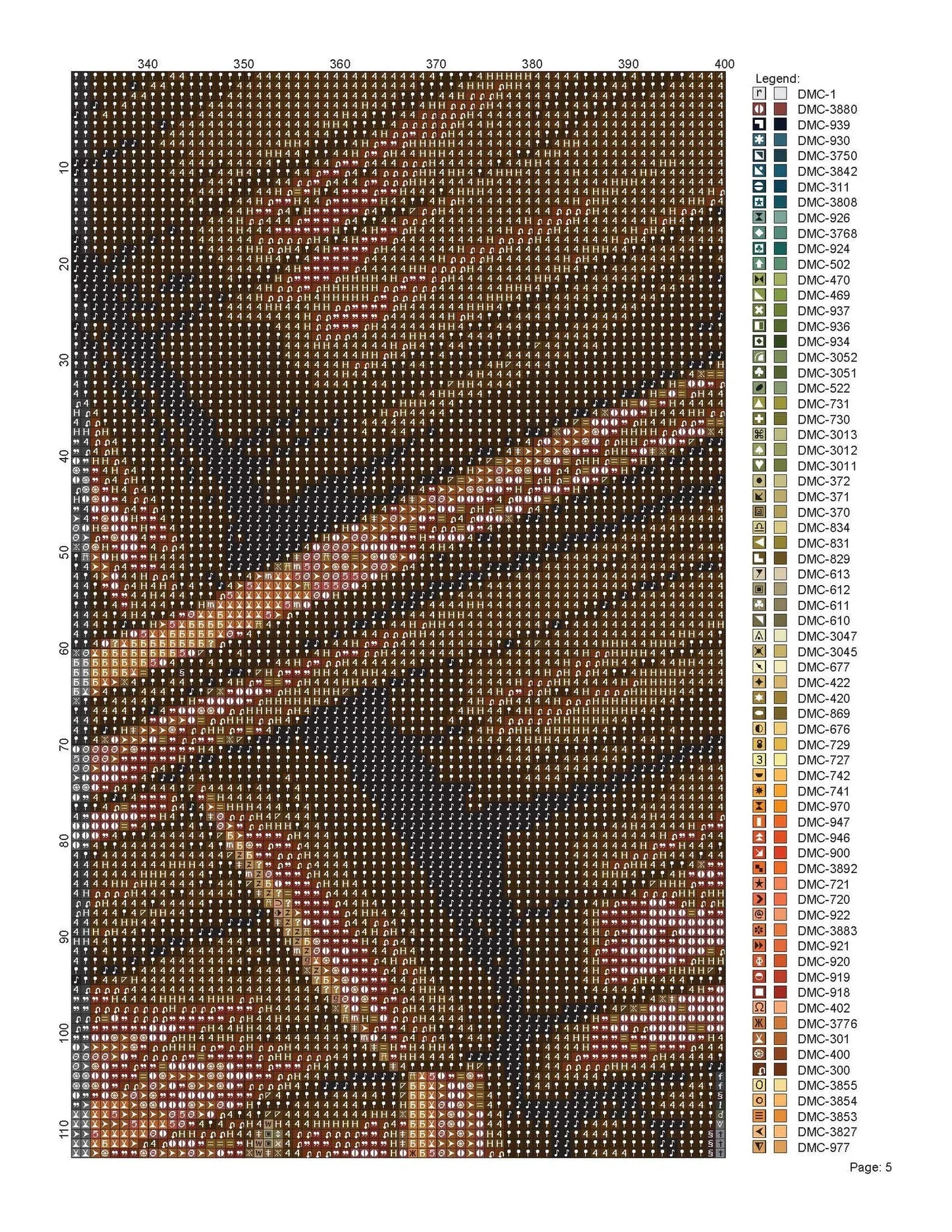 Cross Stitch Pattern Cozy Cabin Full Coverage