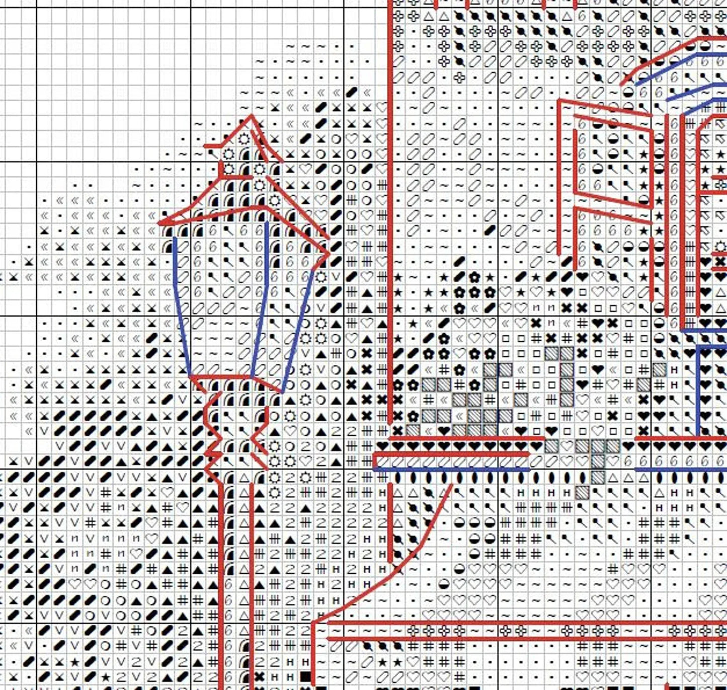 Autumn Cafe PDF Pattern Cross Stitch Nature House Town Embroidery Instant Digital Download