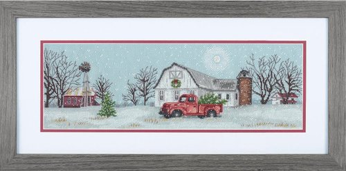 Winter Farm - Cross Stitch Kit
