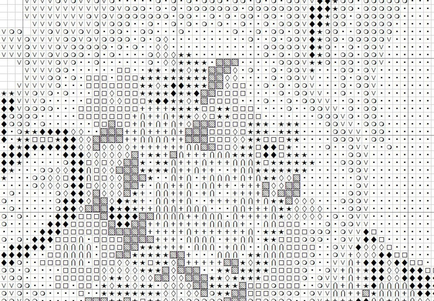 Kitchen Cross Stitch Pattern Shelf with Dishies Kitchen Still Life Modern Decor Pattern Cups Mugs Napkins Embroidery Needlepoint chart PDF
