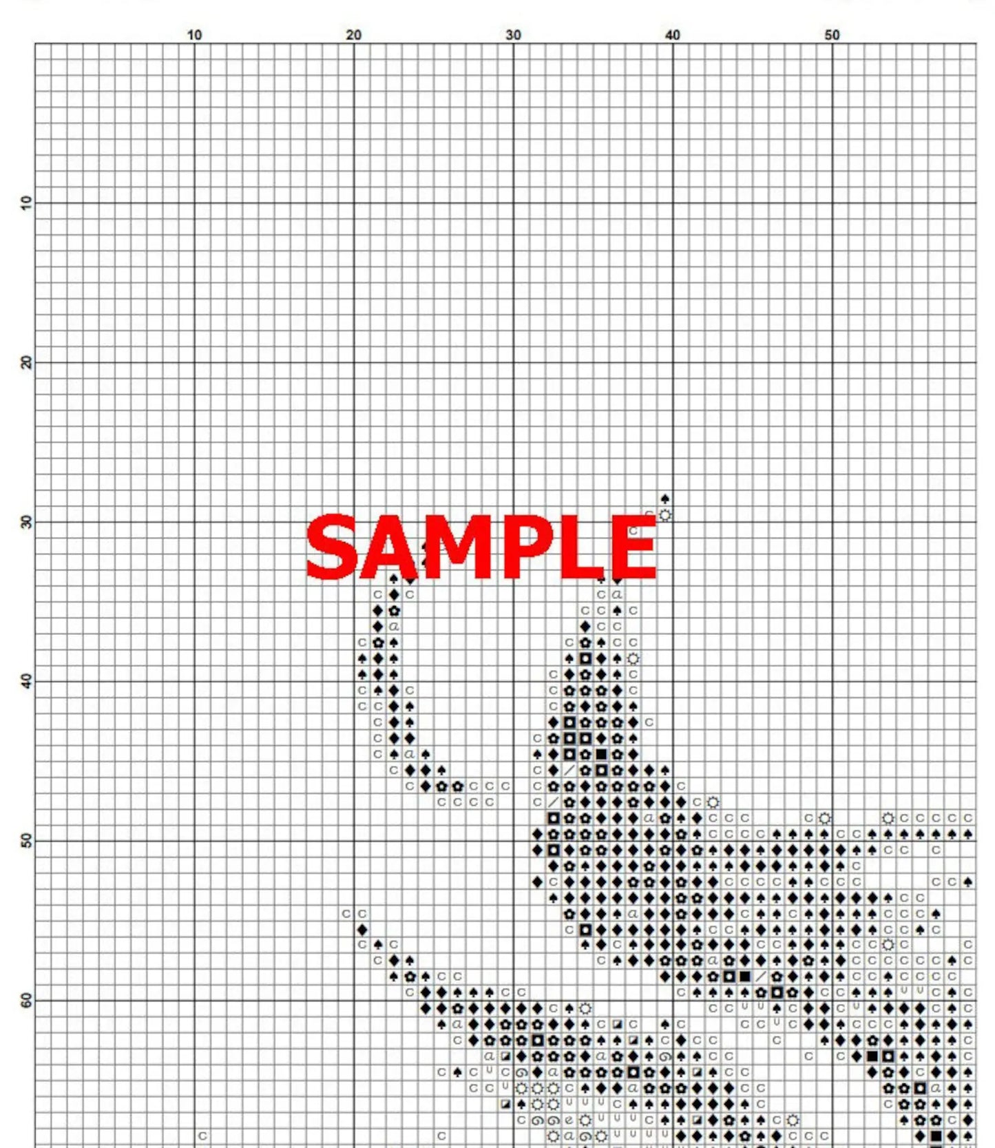 Watercolor Cross Stitch Pattern,Bear in the Wilderness,Landscape,Nature,xtitch,Pattern Keeper,PDF,Instant Download