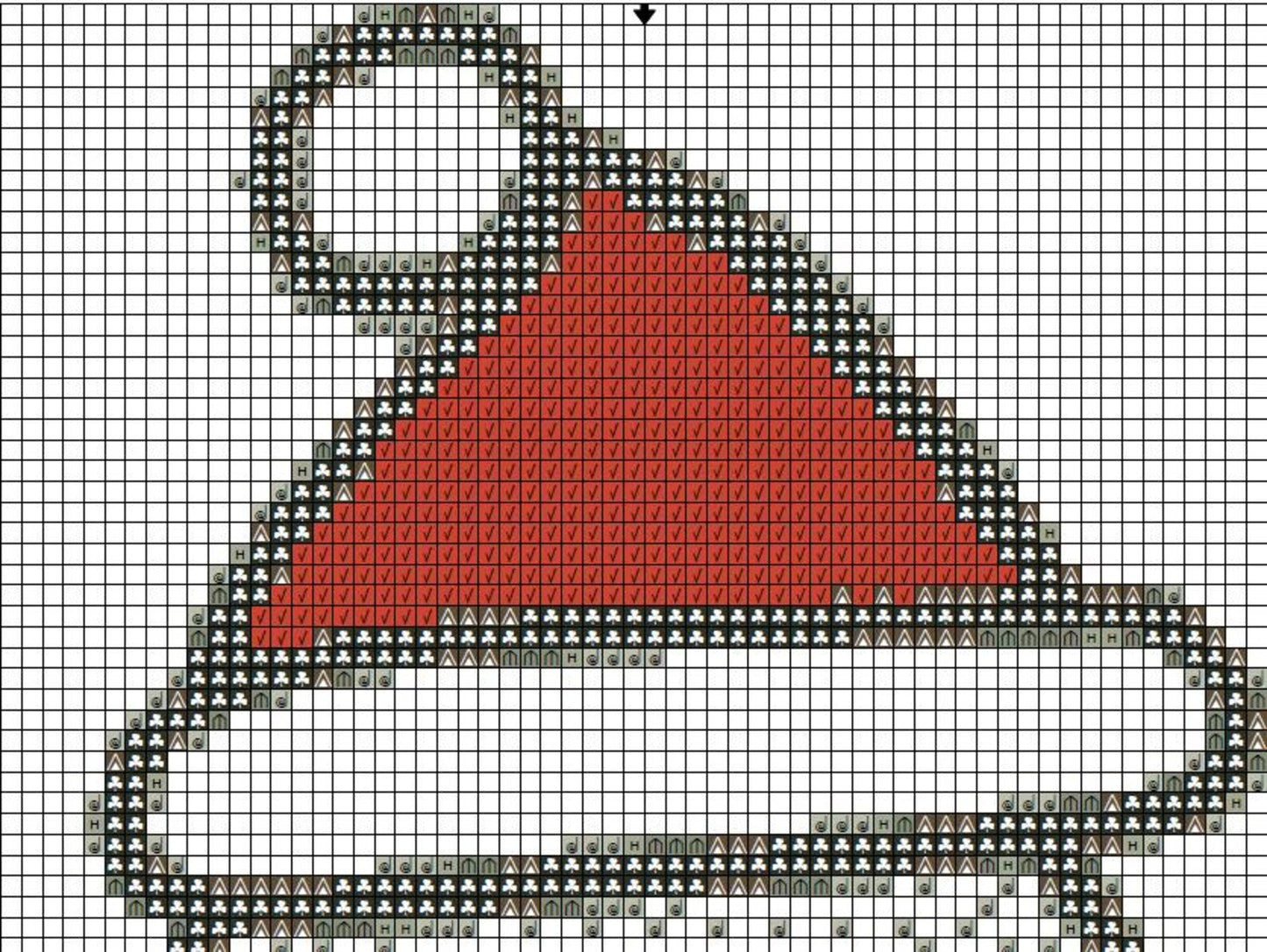 Tiny Snowman Cross Stitch Pattern , Deer X Stitch Chart ,Instant Download, Pdf , Santa, Christmas Ornament